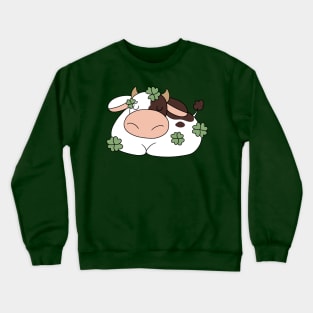 Clover Cow Crewneck Sweatshirt